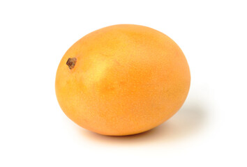 fresh mango on white background.