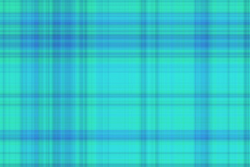 Blue and green plaid fabric texture