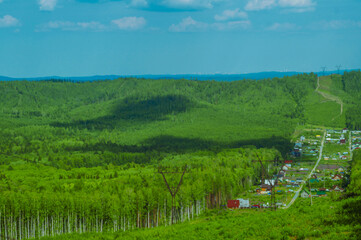 landscape in the mountains