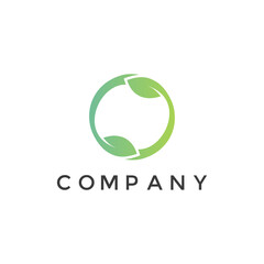 Green Renewable Logo Vector