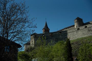 castle in the evening