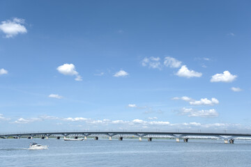 Moerdijkbruggen over het Hollands Diep, , Noord-Brabant Province, The Netherlands
