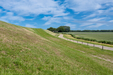 Zwaluwsedijk in Moerdijk, Noord-Brabant Province, The Netherlands