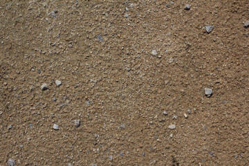 Soil texture background. Top view soil . 