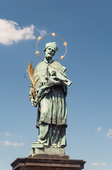 Statue of St John of Nepomuk in Prague