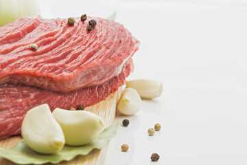 Raw meat