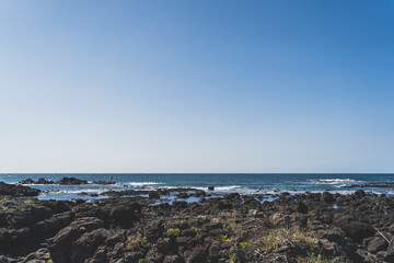 Fototapeta na wymiar 五島列島から見える大海原