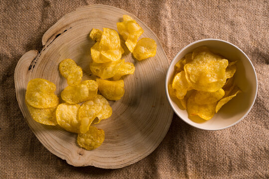 Patatas fritas muy ricas para comer con amigos