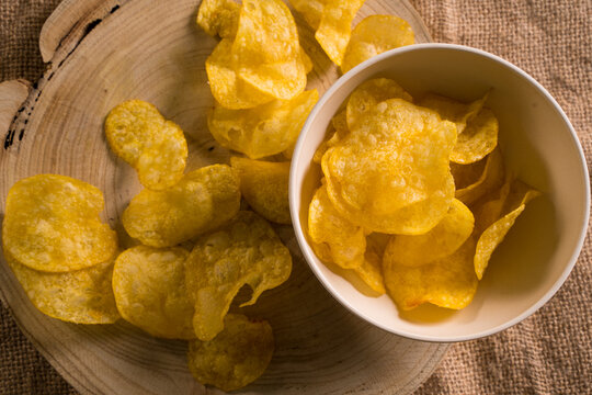 Patatas fritas muy ricas para comer con amigos