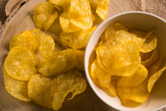 Patatas fritas muy ricas para comer con amigos