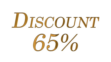 Inscription Discount 65%