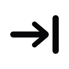 right way arrow icon design