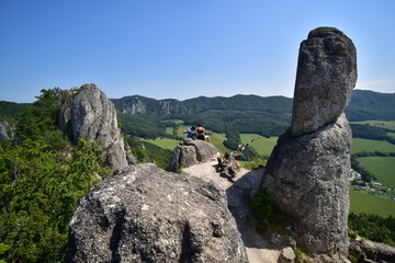 Sulov rocks and castle, Sulovske skaly a hrad