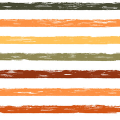 Striped pattern with grunge brush strokes on white background. Good for textile prints, apparel, scrapbooking, stationary, wallpaper, bedding, wrapping paper, etc.