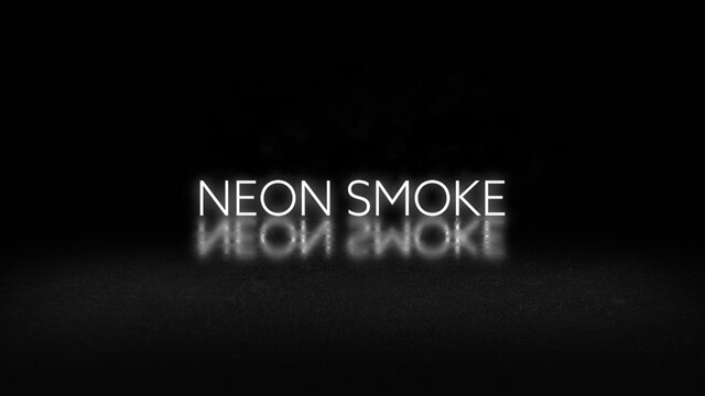 Cool Neon Smoke Titles