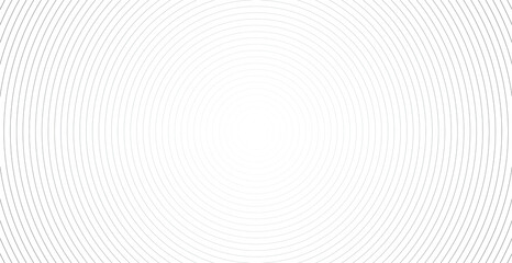 Abstract vector circle background. Gradient retro line pattern design. Monochrome graphic. Circle for sound wave. vector illustration