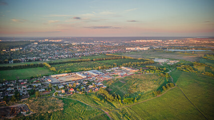 new buildings on the outskirts of Penza