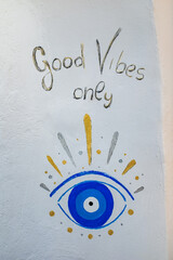 Street Art in Mykonos, Greece