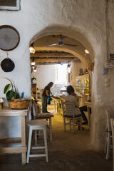 Old Wood Bakery in Mykonos, Greece