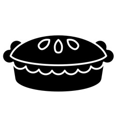 Pie solid icon