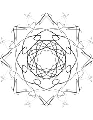 Fototapeta premium Symmetrical Abstract Design