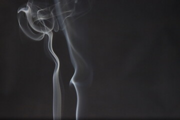 Obraz premium smoke aroma relax peace relaxation smell warmth tranquility