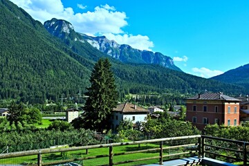 Fototapeta na wymiar Italy-view from the Monclassico