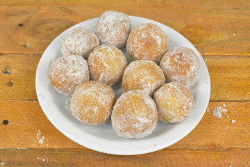 Brazilian mini fried cake. Image