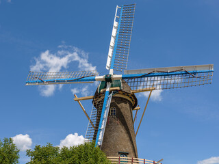 Flour Mill De Hoop Oud-Alblas, Zuid-Holland Province, The Netherlands