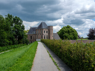 Fototapeta premium Gorinchem, (Gorkum) Zuid-Holland province, The Netherlands