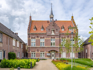 Fototapeta na wymiar Monastery Saint John Evangelist in Hank, Noord-Brabant Province, The Netherlands