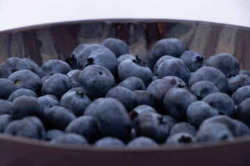 blueberries in a bowl