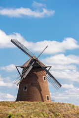 Fototapeta na wymiar Bagimajor Windmill, Bagimajor, Kengyel, Hungary