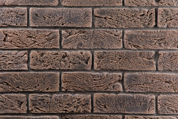 Stone and brick facades of buildings, stone and brick backgrounds and textures for designers and 3D modeling