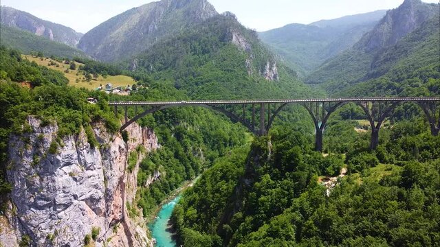 Djurdjevica bridge over the Tara river