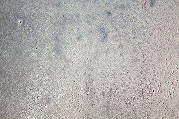 rain drops on the window, smog from the cold