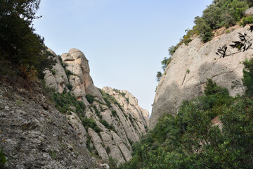 rock in the mountains