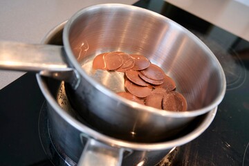 melting chocolate