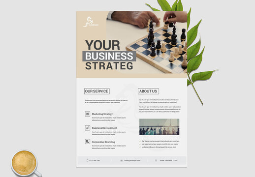 Gold Business Flyer