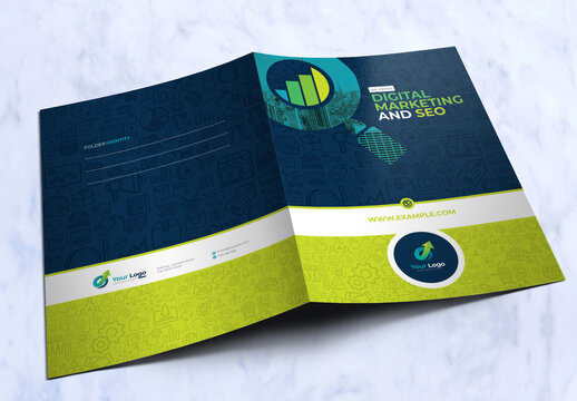 Corporate Presentation Folder Design