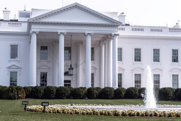 White House as Viewed From Lafayette Park, Washington, District of Columbia