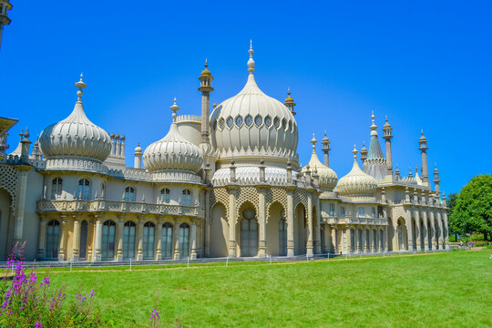 The Royal Pavilion in Brighton, at the moment there is a museum open to the public