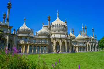 The Royal Pavilion in Brighton, at the moment there is a museum open to the public