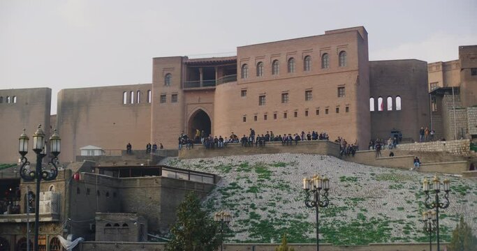 Sunset At The Citadel in Erbil, Iraq