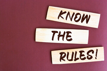 Know The Rules!, Business Concept