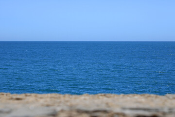 Obraz premium Horizon in the Atlantic Ocean