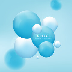 메쉬를 사용한 3d추상적 배경