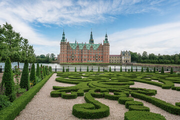 Baroque Park and Frederiksborg Castle Gardens - Hillerod, Denmark