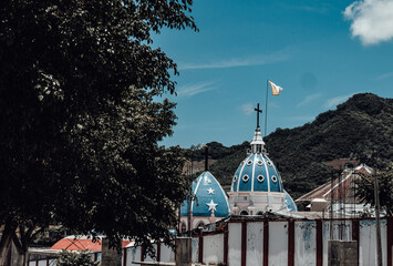 Iglesia de La Nueva Jerusalén en Michoacán, México.