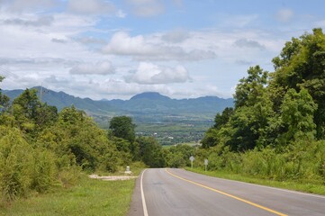 road to the mountains